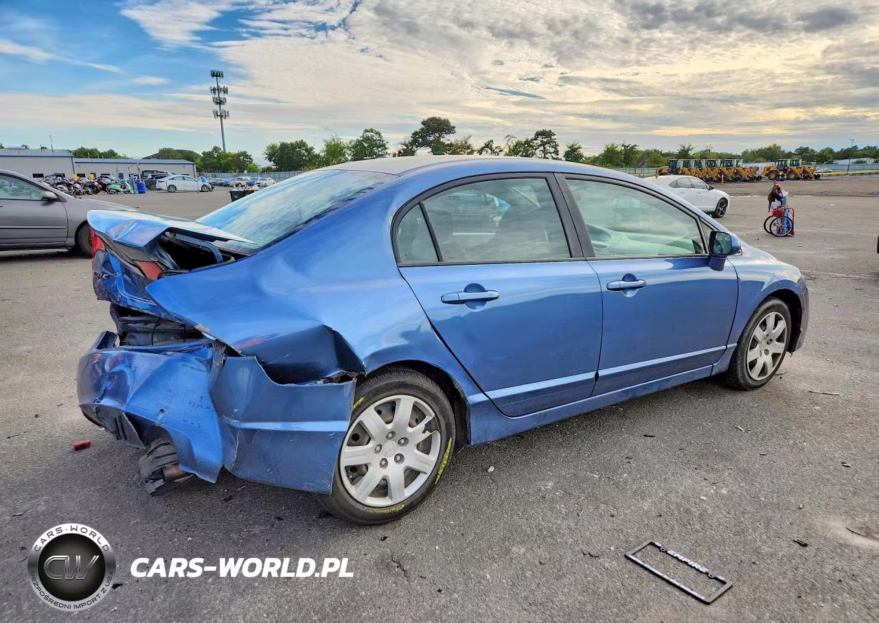 2009 Honda Civic Lx VIN:2HGFA165X9H544757 - 3