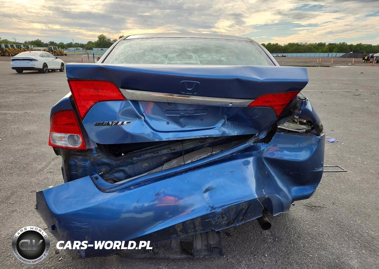 2009 Honda Civic Lx VIN:2HGFA165X9H544757 - 6