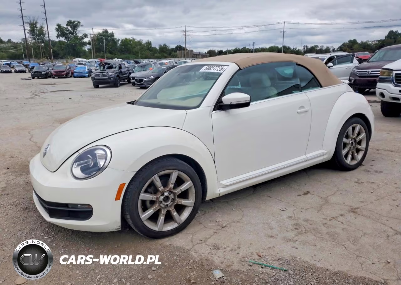 2013 Volkswagen Beetle VIN:3VW5P7AT0DM815897 - 1