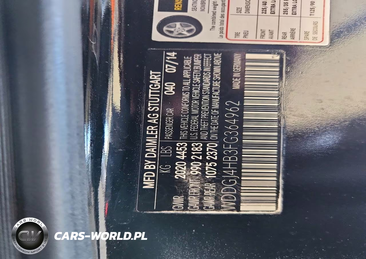 2015 Mercedes-Benz C 250 VIN:WDDGJ4HB3FG364962 - 12