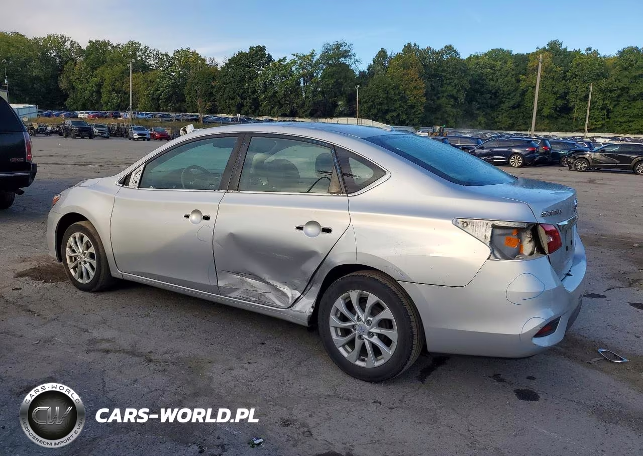 2019 Nissan Sentra Sv VIN:3N1AB7AP0KY448382 - 2