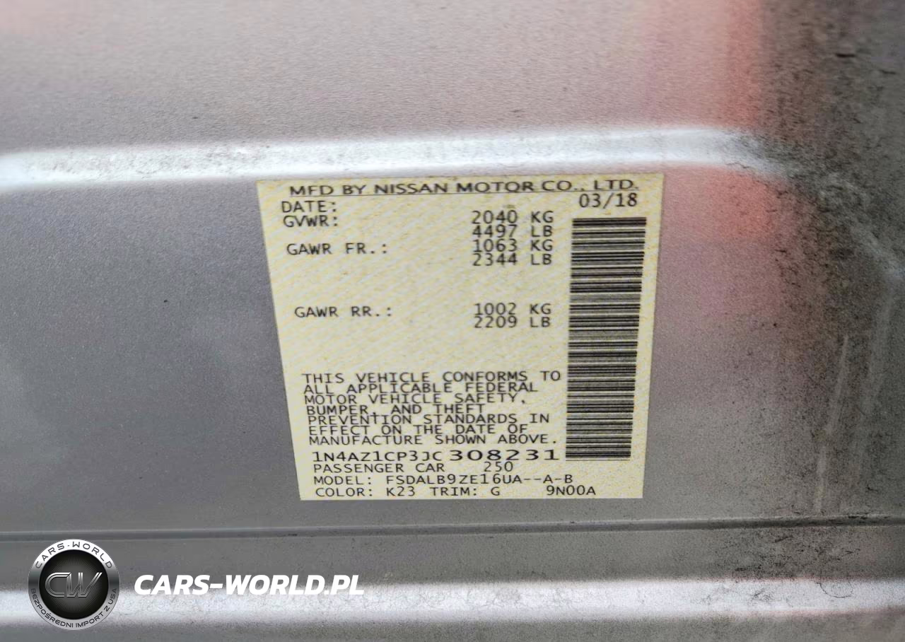 2018 Nissan Leaf S VIN:1N4AZ1CP3JC308231 - 12