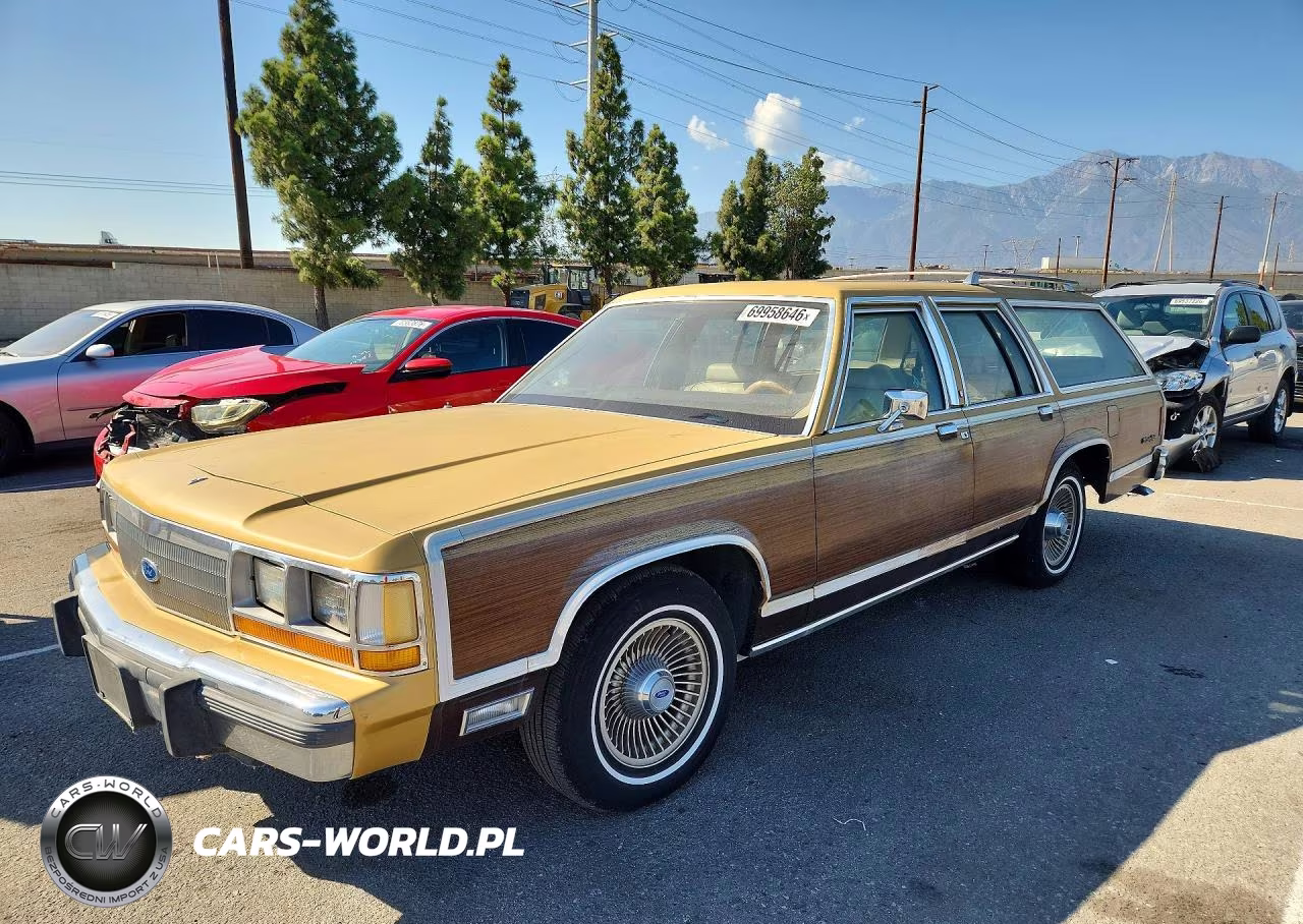 1991 Ford Crown Victoria Country Squire Lx VIN:2FACP79FXMX149215 - 1
