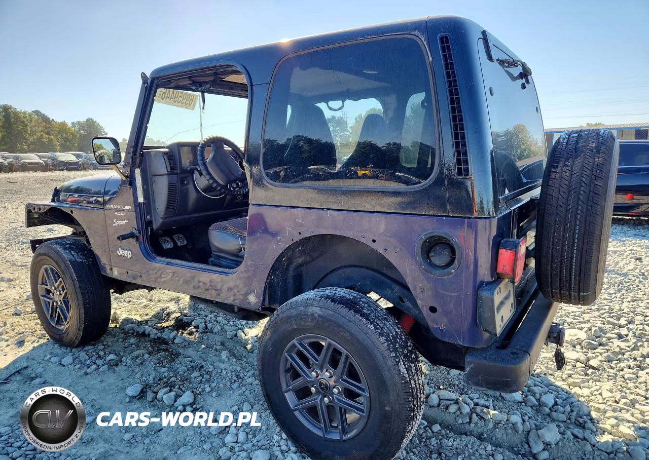 1999 Jeep Wrangler - Tj Sport VIN:1J4FY19S7XP475086 - 2