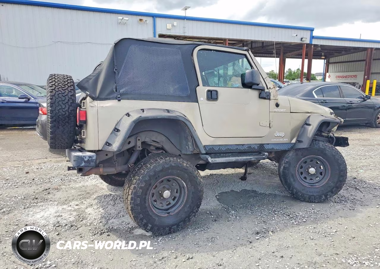 2003 Jeep Wrangler - Tj Sport VIN:1J4FA49S33P314413 - 3