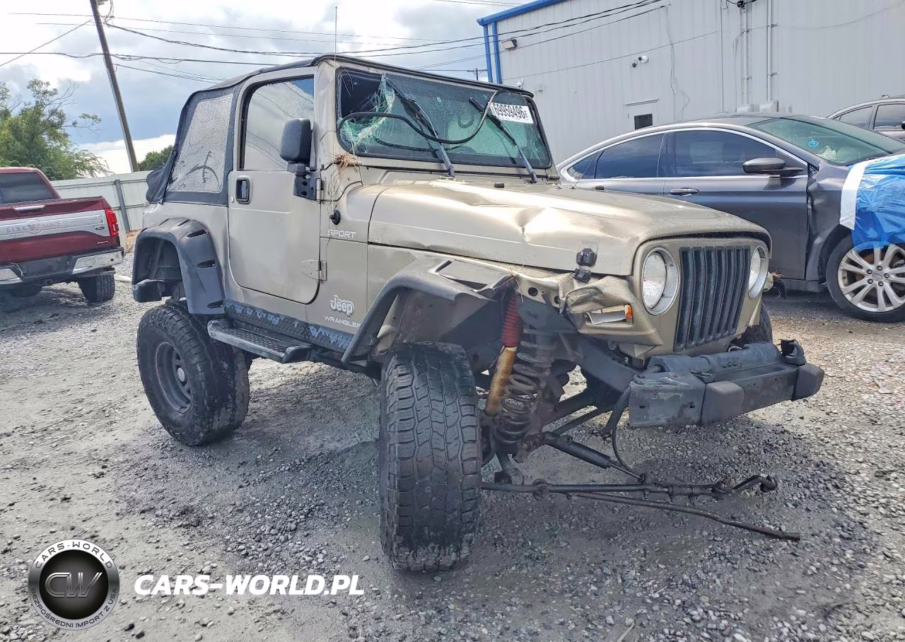2003 Jeep Wrangler - Tj Sport VIN:1J4FA49S33P314413 - 4