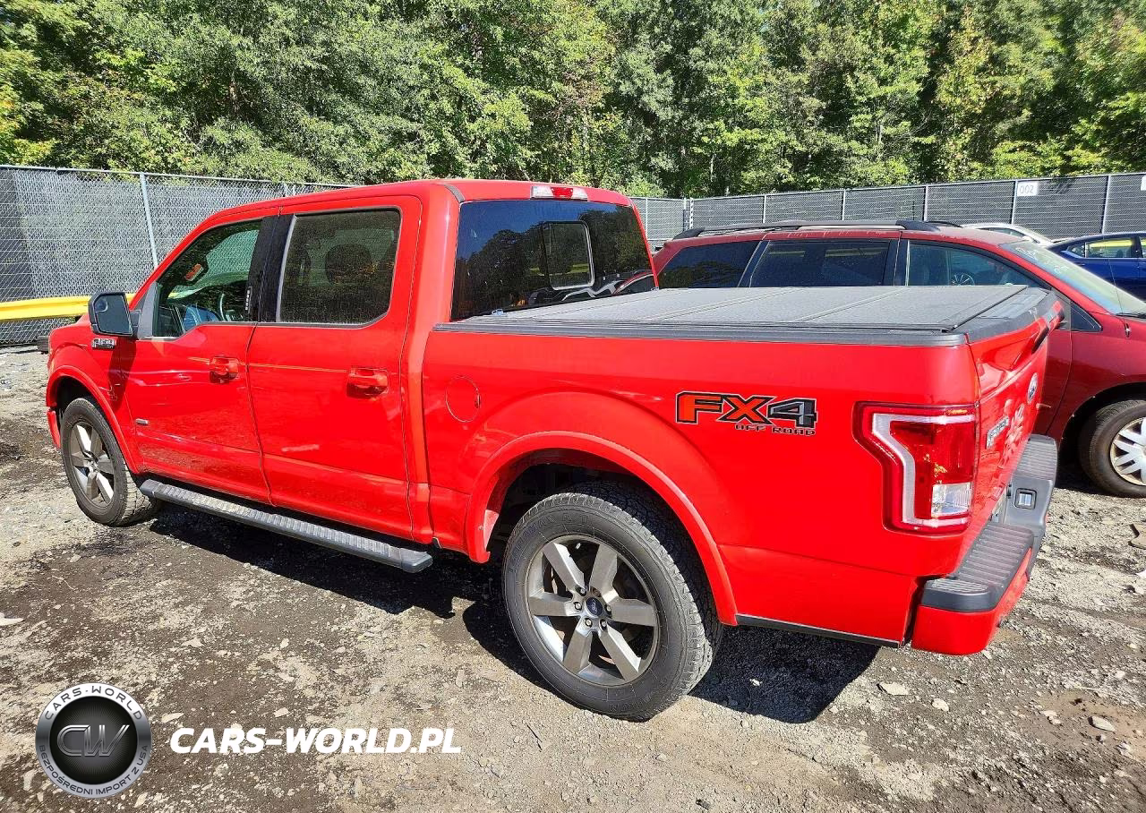 2016 Ford F150 Supercrew VIN:1FTEW1EP2GKD67660 - 2