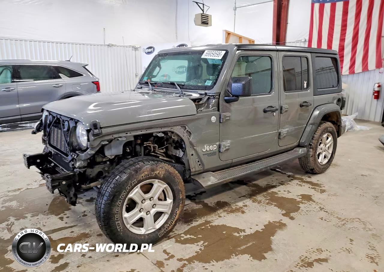 2019 Jeep Wrangler Unlimited Sport VIN:1C4HJXDN5KW644771 - 1