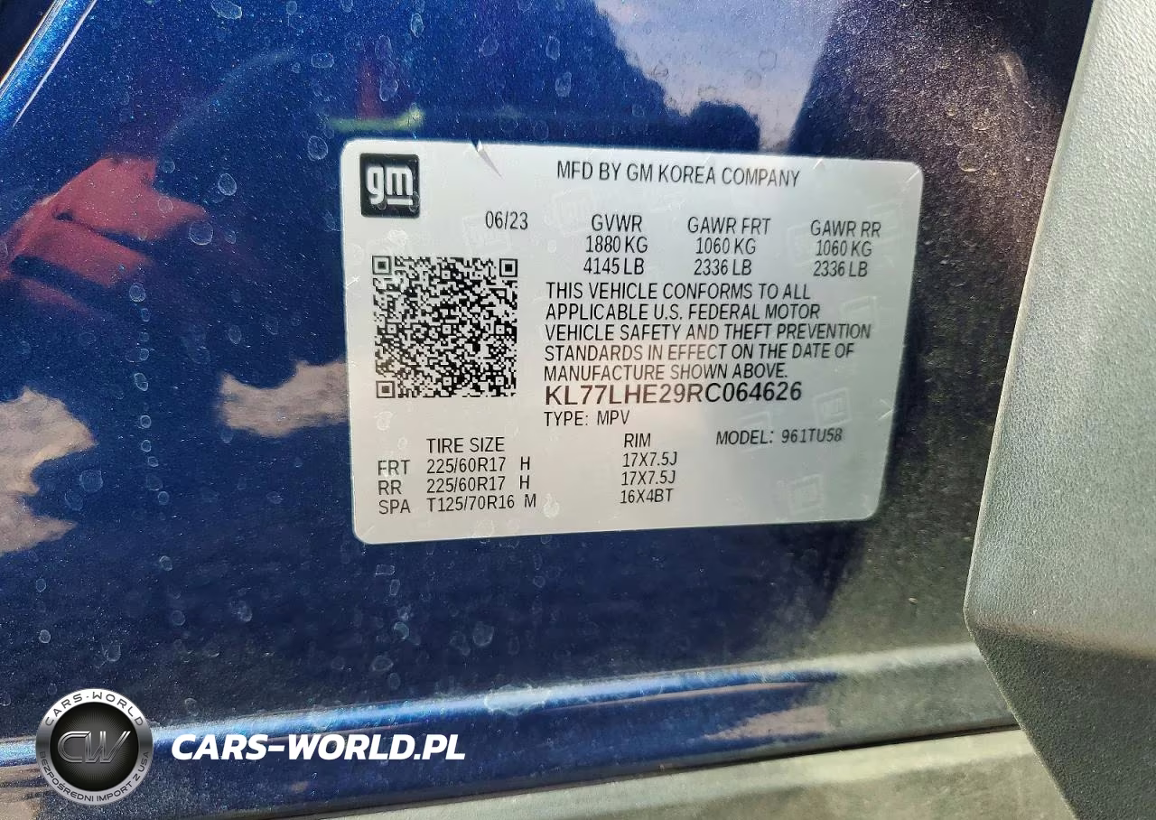 2024 Chevrolet Trax 1Lt VIN:KL77LHE29RC064626 - 12