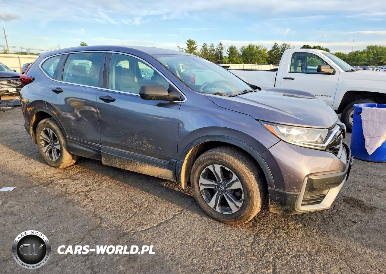 2020 Honda Cr-V Lx VIN:2HKRW2H25LH630854 - 4