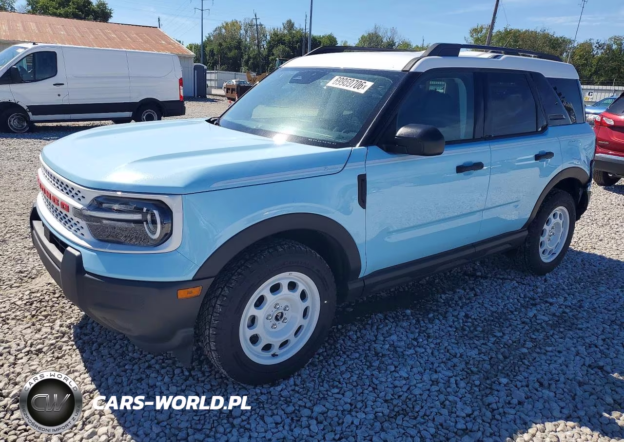 2025 Ford Bronco Sport Heritage VIN:3FMCR9GN2SRF53465 - 1
