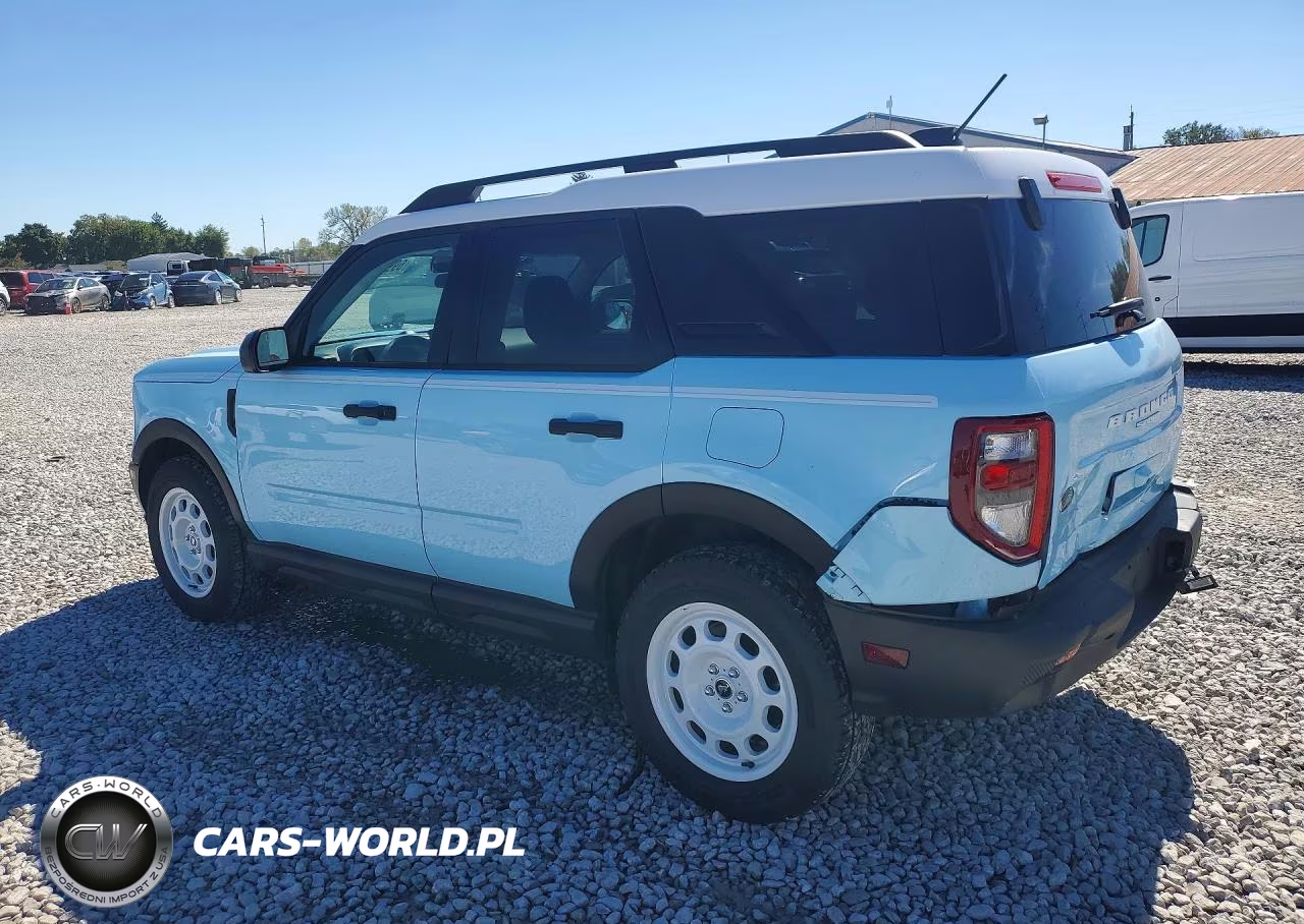 2025 Ford Bronco Sport Heritage VIN:3FMCR9GN2SRF53465 - 2