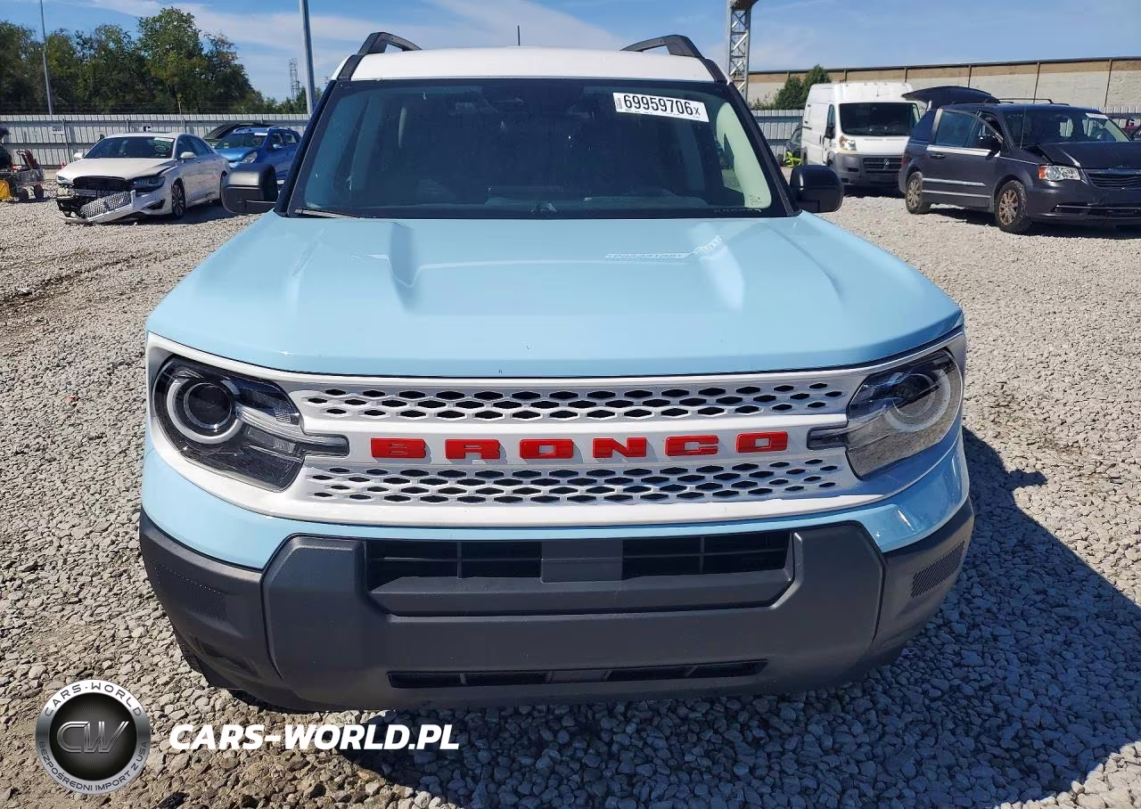 2025 Ford Bronco Sport Heritage VIN:3FMCR9GN2SRF53465 - 5