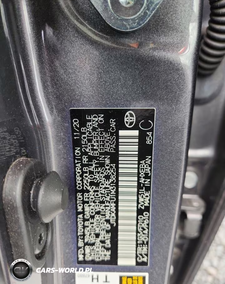 2021 Toyota Prius Le VIN:JTDKAMFU1M3138254 - 13