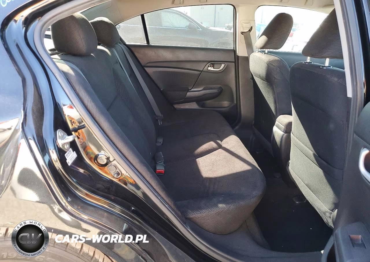2013 Honda Civic Lx VIN:2HGFB2F59DH558421 - 10