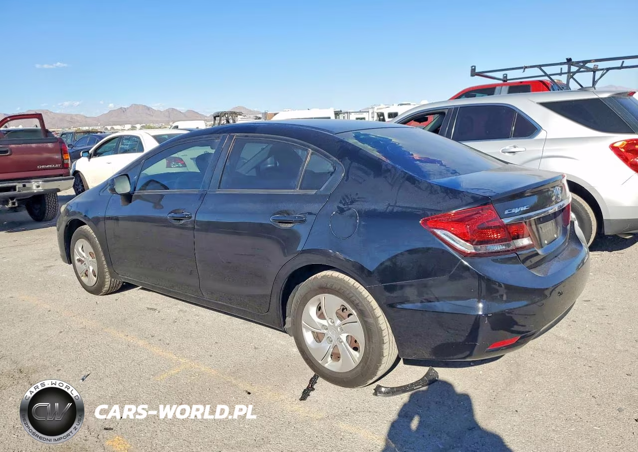 2013 Honda Civic Lx VIN:2HGFB2F59DH558421 - 2