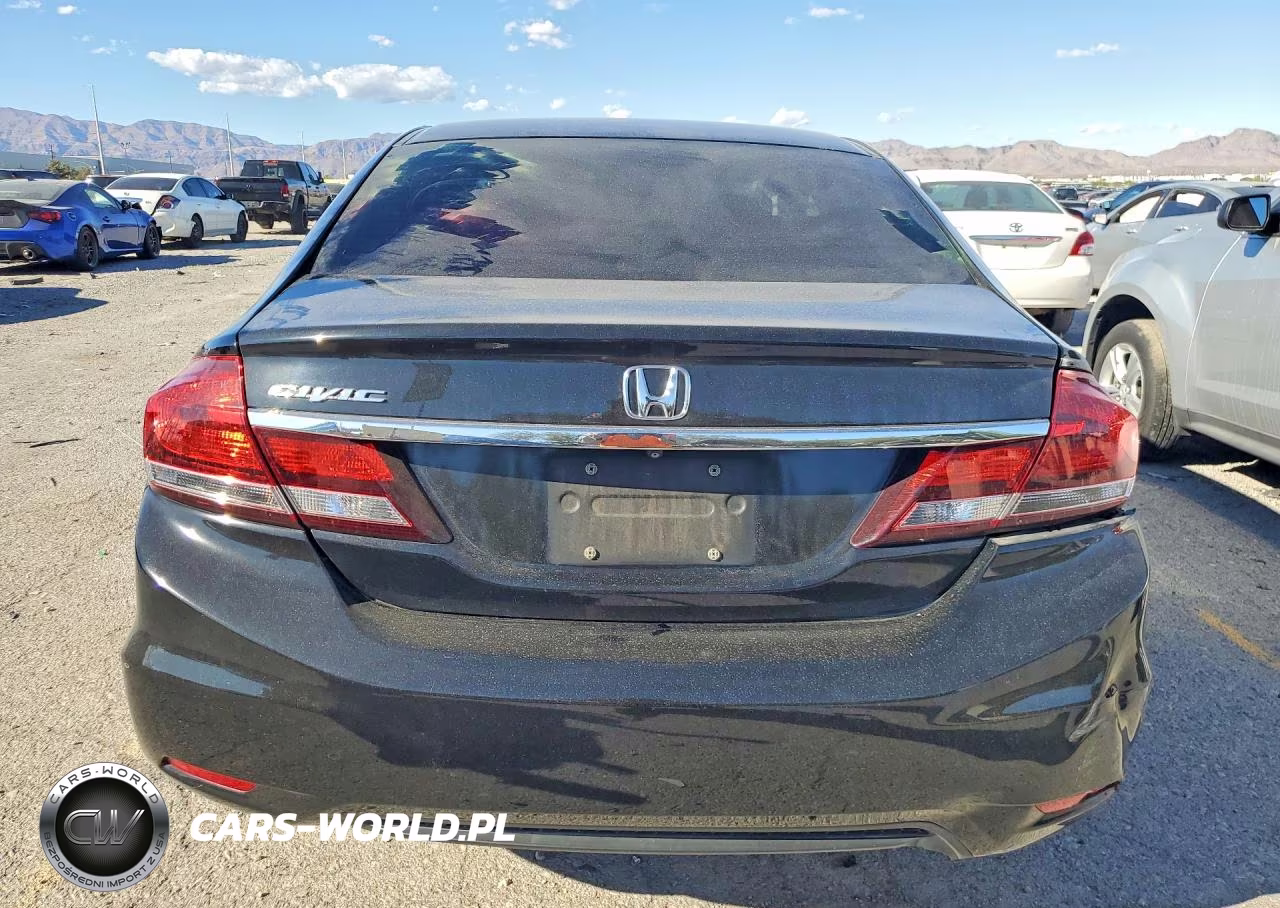 2013 Honda Civic Lx VIN:2HGFB2F59DH558421 - 6