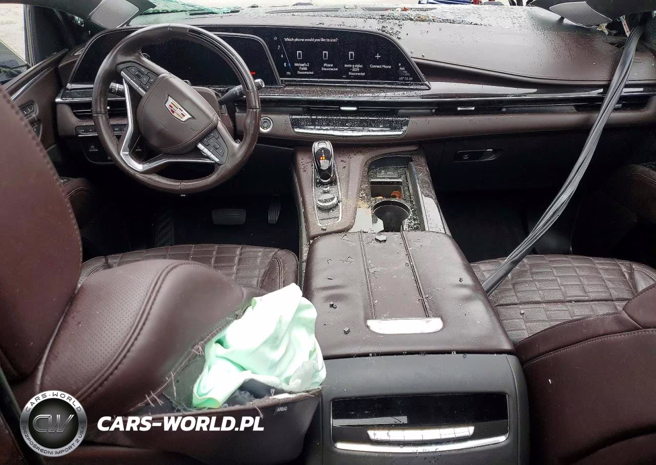 2021 Cadillac Escalade Premium Luxury Platinum VIN:1GYS4DKLXMR312527 - 8