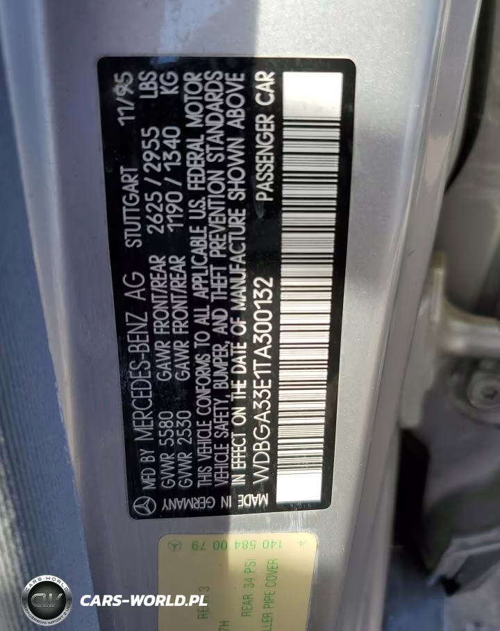 1996 Mercedes-Benz S 320 VIN:WDBGA33E1TA300132 - 12