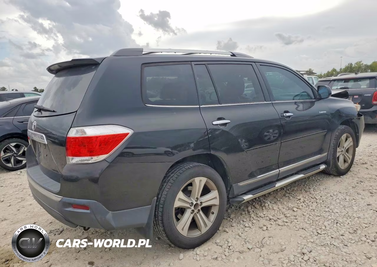 2012 Toyota Highlander Limited VIN:5TDYK3EH9CS079005 - 3