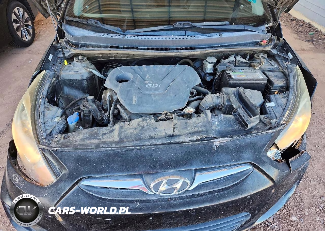 2013 Hyundai Accent Gs VIN:KMHCT5AE5DU097895 - 11