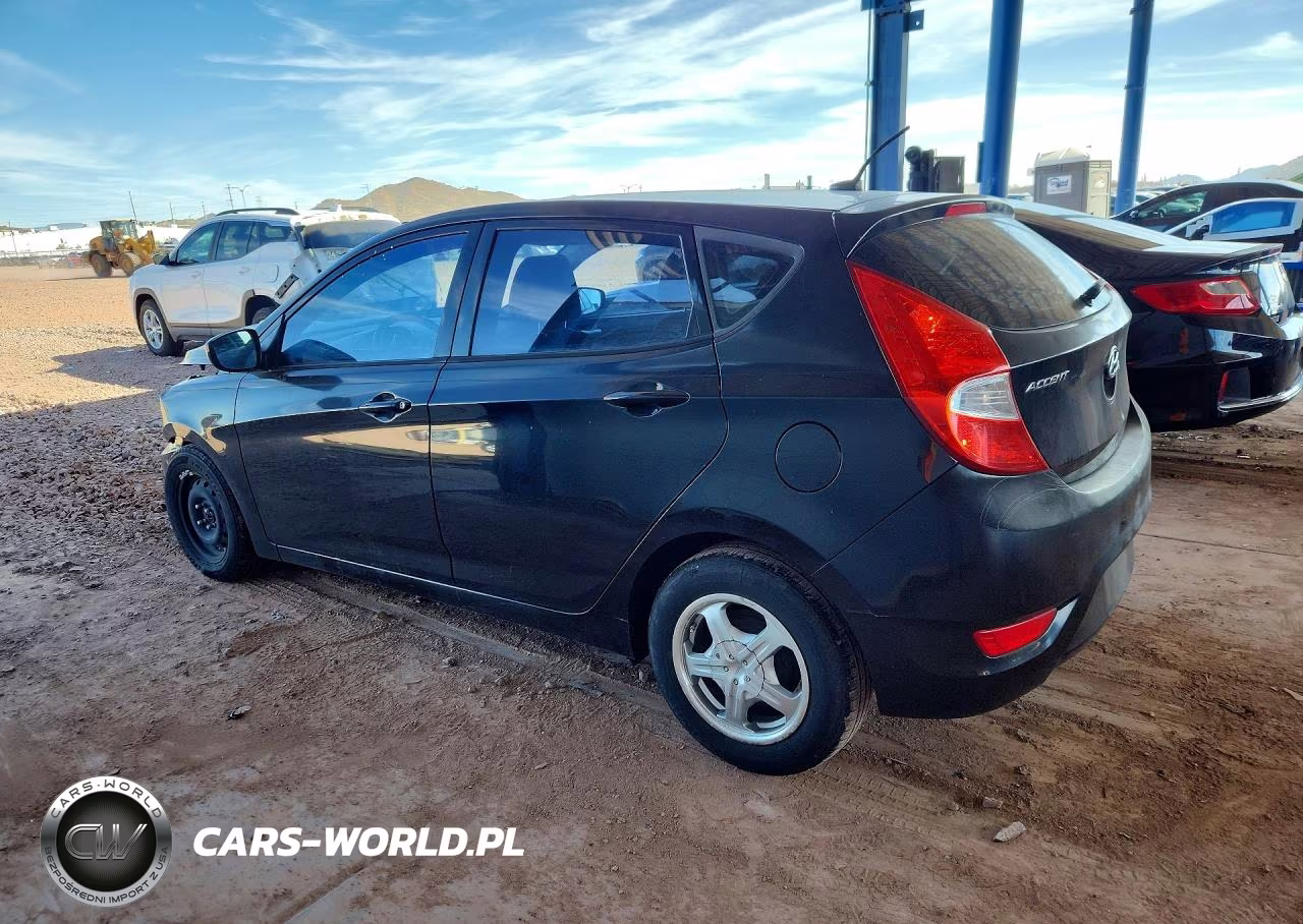 2013 Hyundai Accent Gs VIN:KMHCT5AE5DU097895 - 2