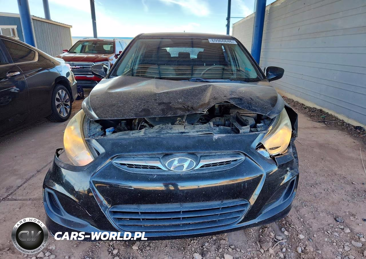 2013 Hyundai Accent Gs VIN:KMHCT5AE5DU097895 - 5