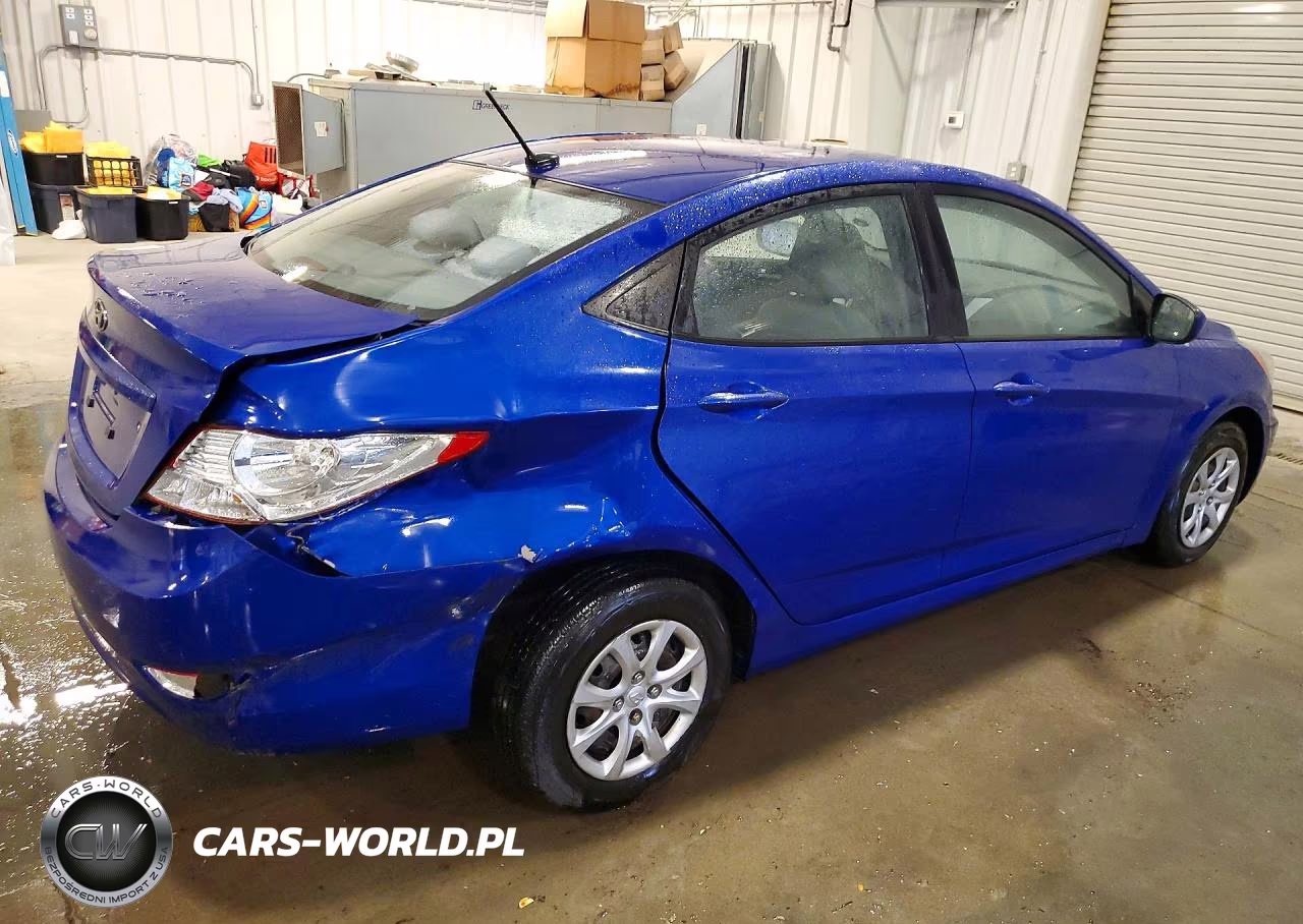 2013 Hyundai Accent Gls VIN:KMHCT4AE3DU576830 - 3