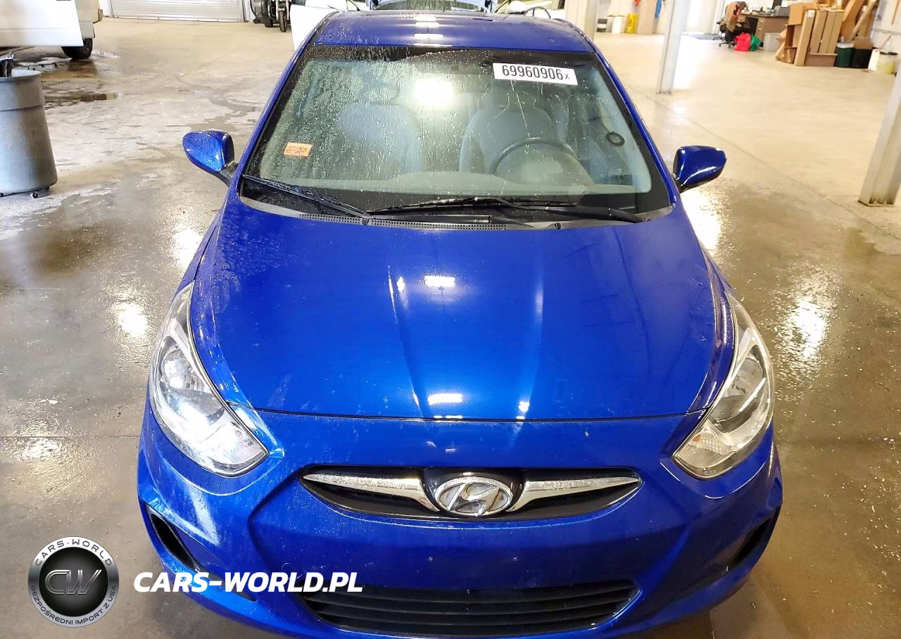 2013 Hyundai Accent Gls VIN:KMHCT4AE3DU576830 - 5