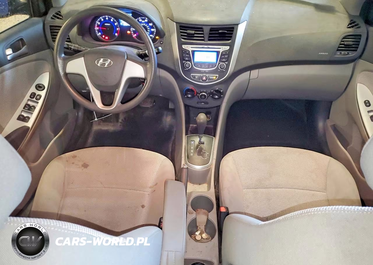 2013 Hyundai Accent Gls VIN:KMHCT4AE3DU576830 - 8