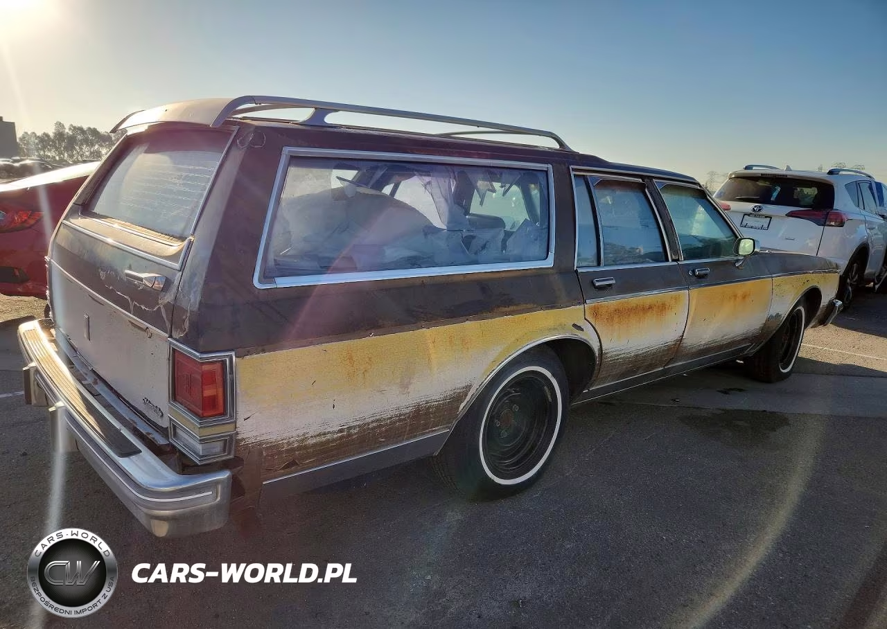 1985 Oldsmobile Custom Cruiser VIN:1G3BP35Y3F9063568 - 3