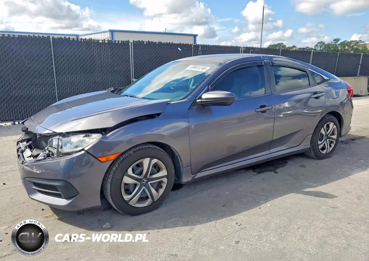 2017 Honda Civic Lx VIN:19XFC2F51HE036699 - 1
