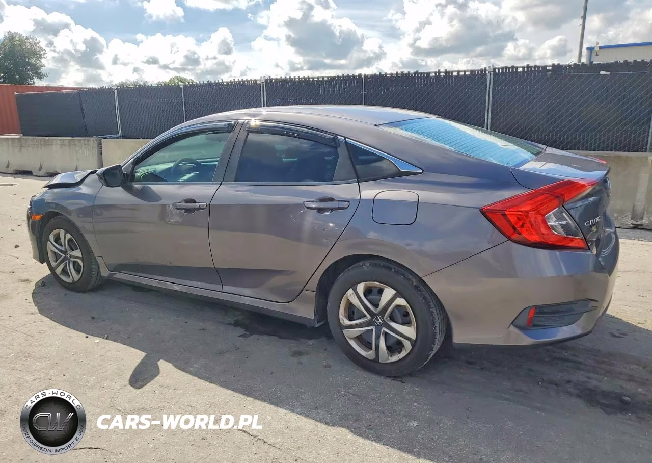 2017 Honda Civic Lx VIN:19XFC2F51HE036699 - 2