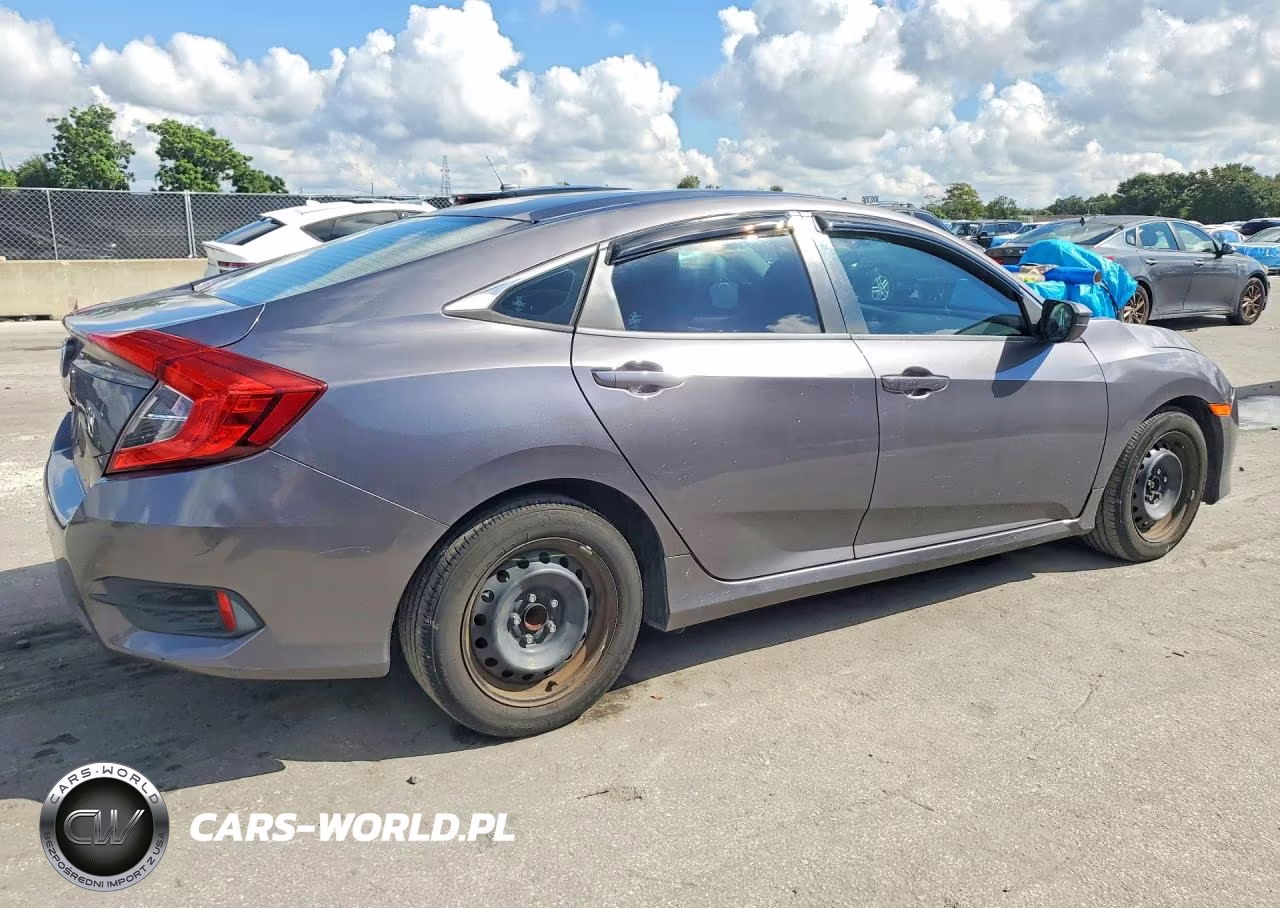 2017 Honda Civic Lx VIN:19XFC2F51HE036699 - 3