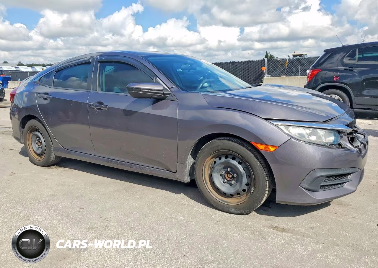 2017 Honda Civic Lx VIN:19XFC2F51HE036699 - 4