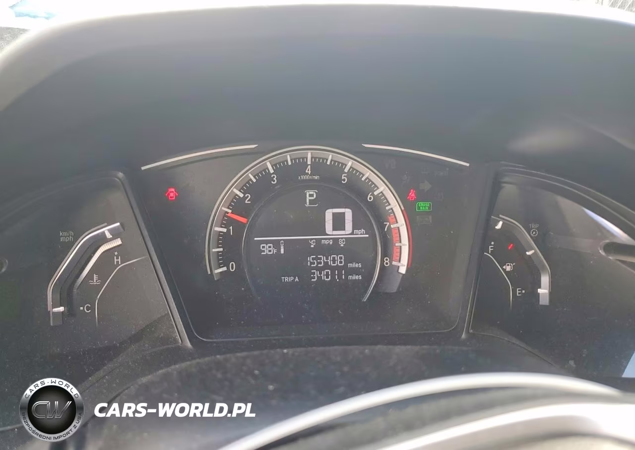 2017 Honda Civic Lx VIN:19XFC2F51HE036699 - 9