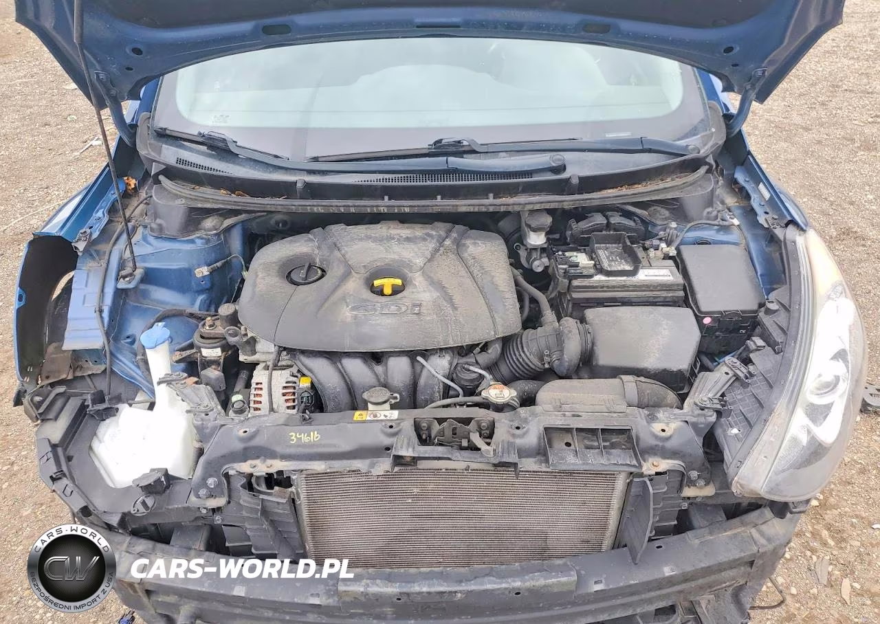 2016 Hyundai Elantra Gt Base VIN:KMHD35LH7GU298679 - 11