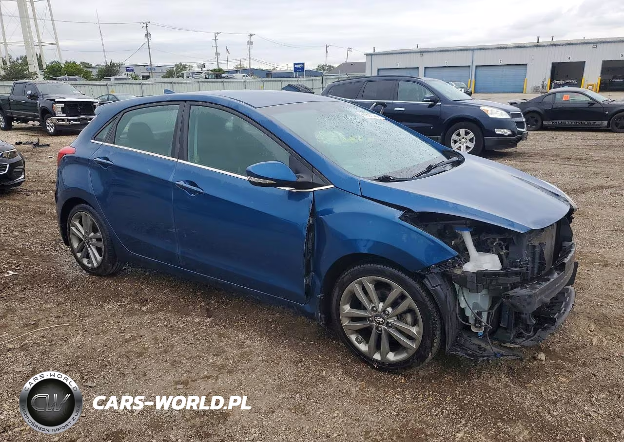 2016 Hyundai Elantra Gt Base VIN:KMHD35LH7GU298679 - 4