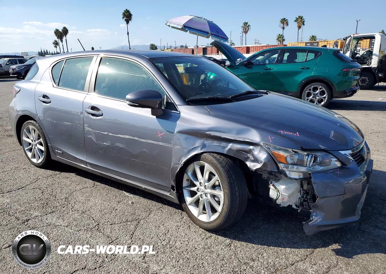2013 Lexus Ct 200 VIN:JTHKD5BH2D2129279 - 4