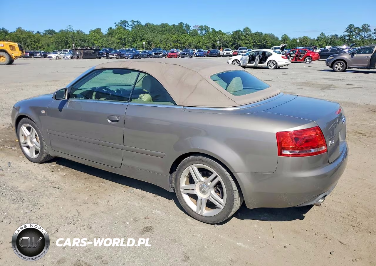 2007 Audi A4 2.0T Cabriolet VIN:WAUAF48H37K022266 - 2