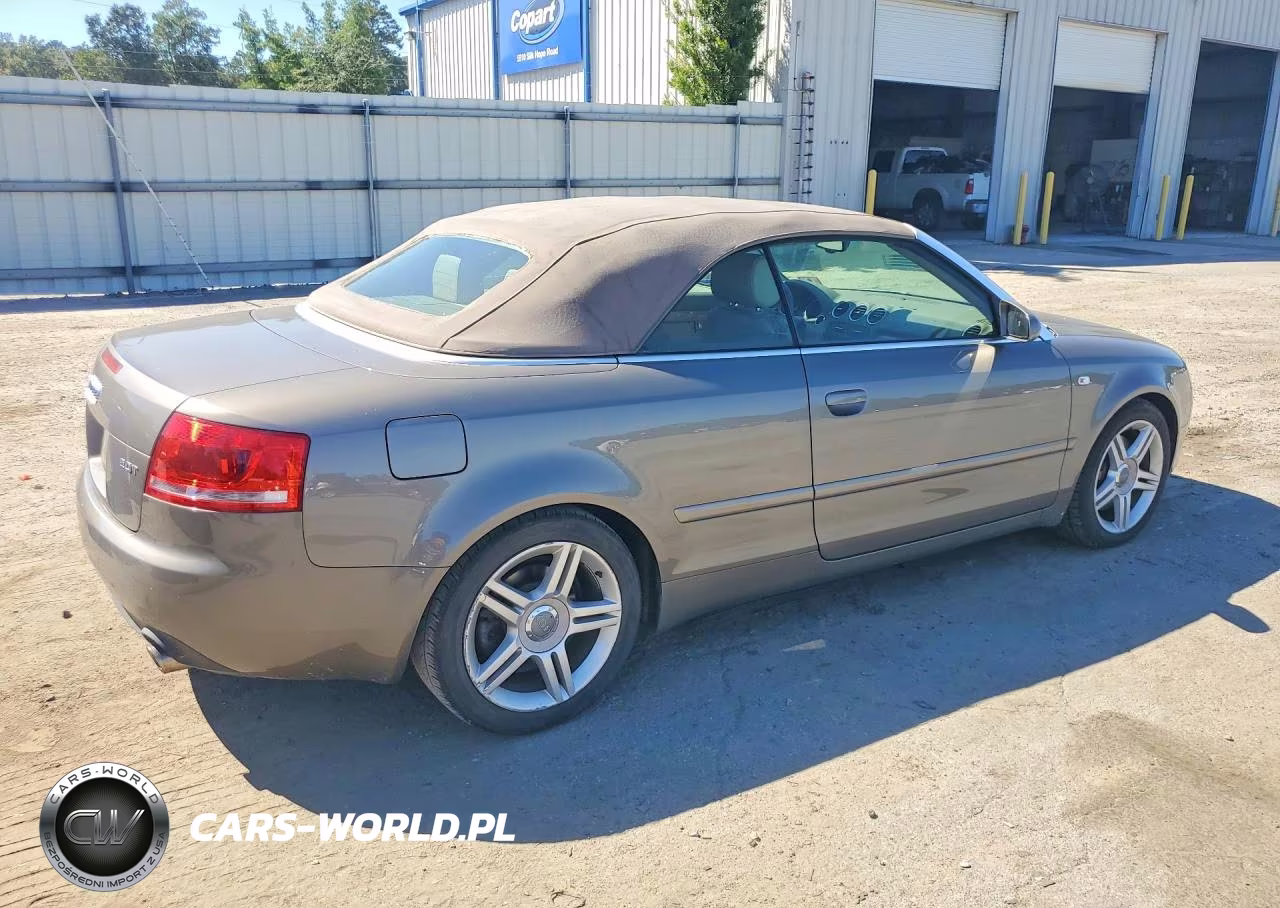 2007 Audi A4 2.0T Cabriolet VIN:WAUAF48H37K022266 - 3