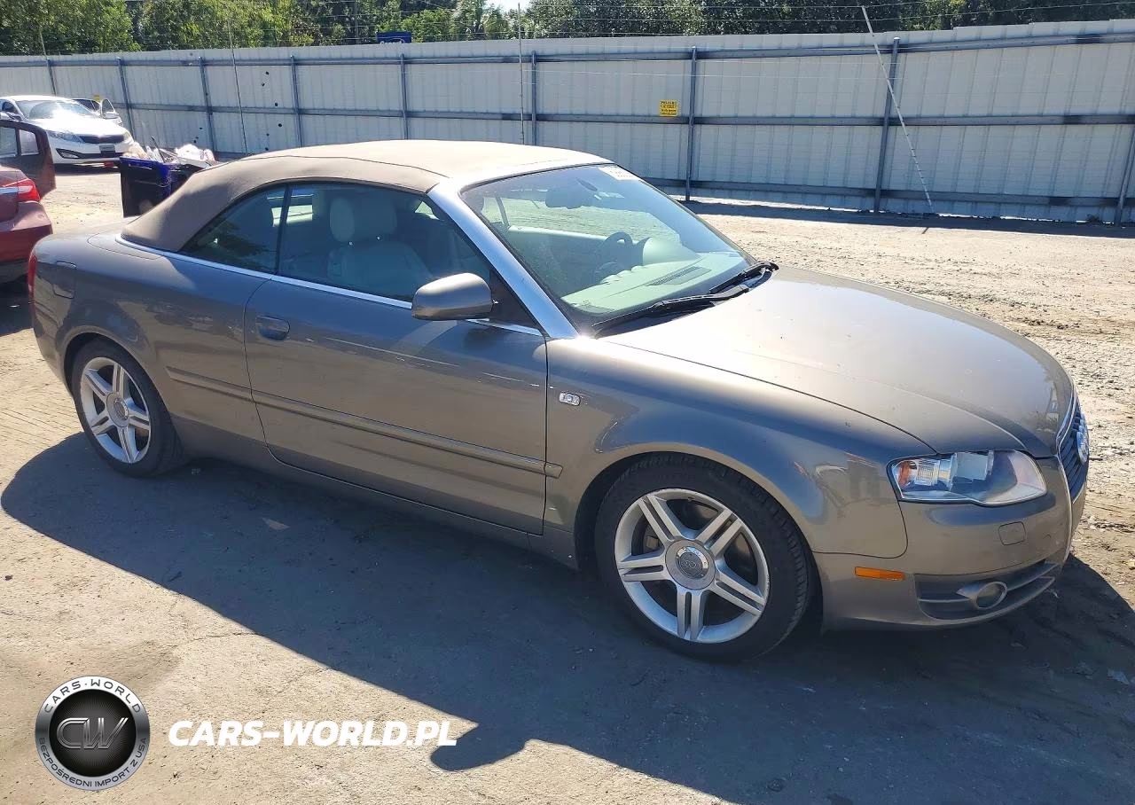 2007 Audi A4 2.0T Cabriolet VIN:WAUAF48H37K022266 - 4