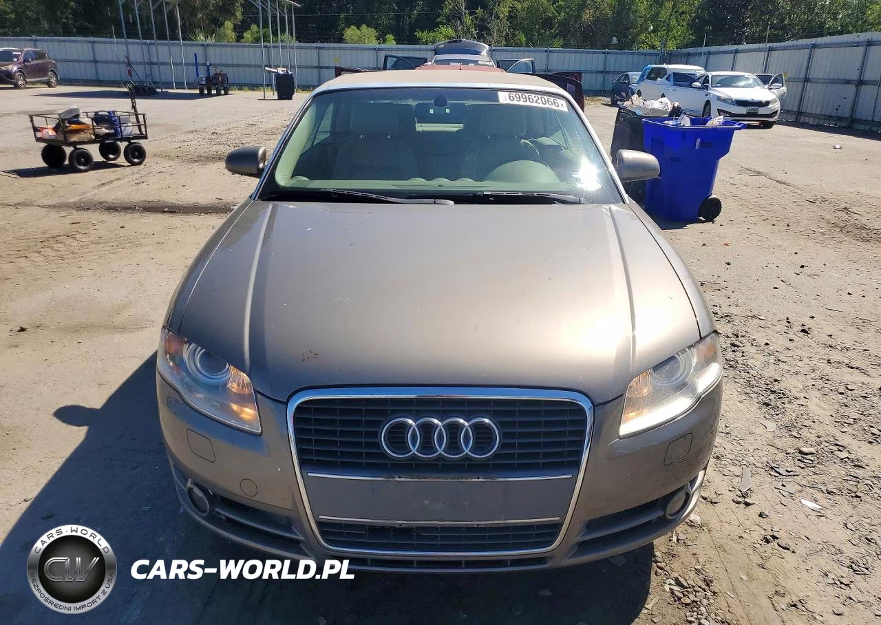 2007 Audi A4 2.0T Cabriolet VIN:WAUAF48H37K022266 - 5