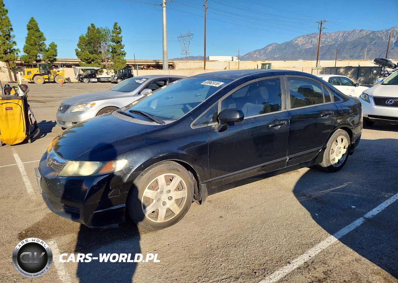 2009 Honda Civic Lx VIN:19XFA16599E050058 - 1