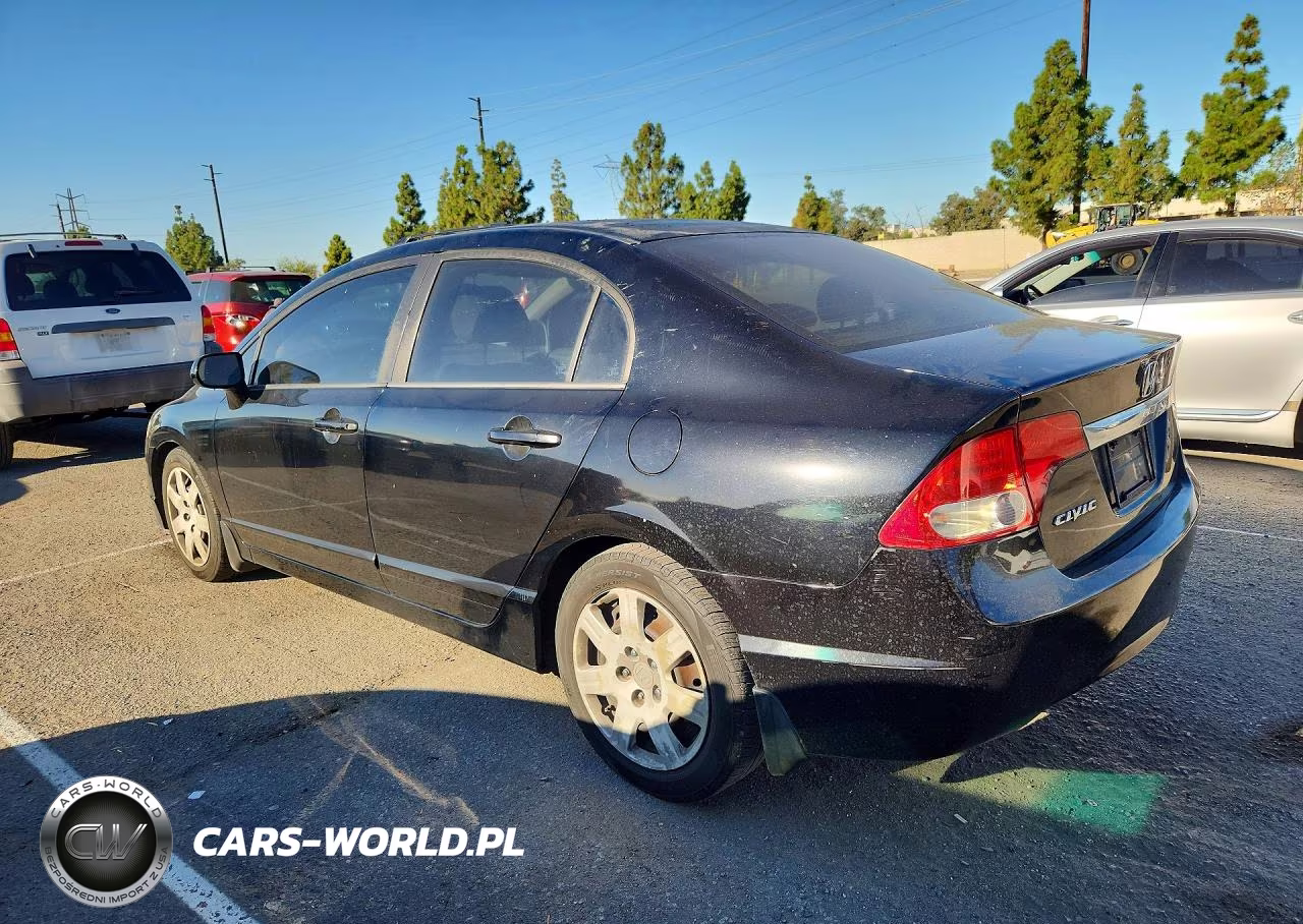 2009 Honda Civic Lx VIN:19XFA16599E050058 - 2