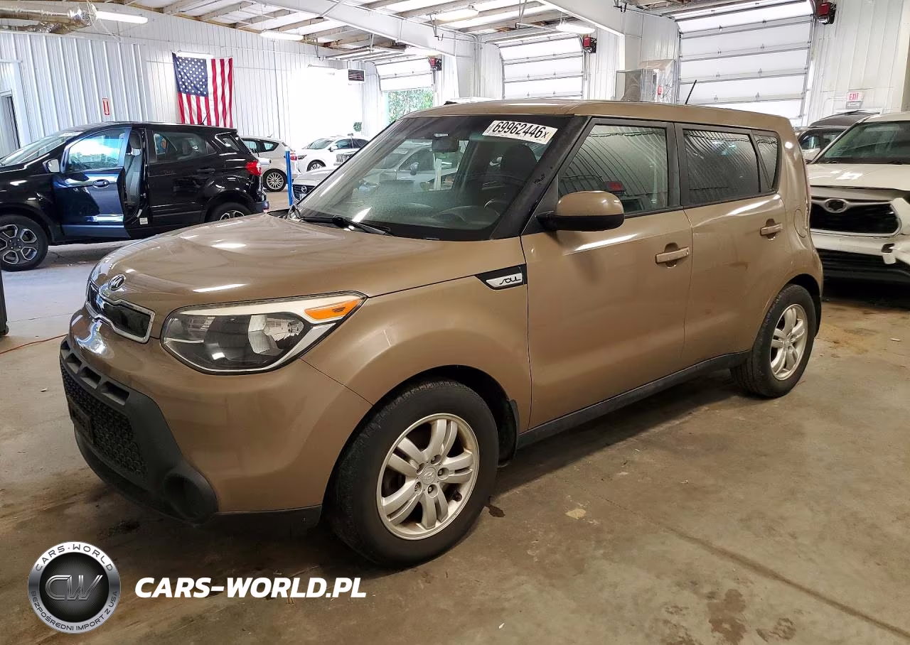 2015 Kia Soul + VIN:KNDJP3A5XF7146014 - 1