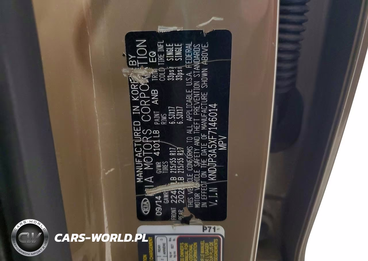 2015 Kia Soul + VIN:KNDJP3A5XF7146014 - 13