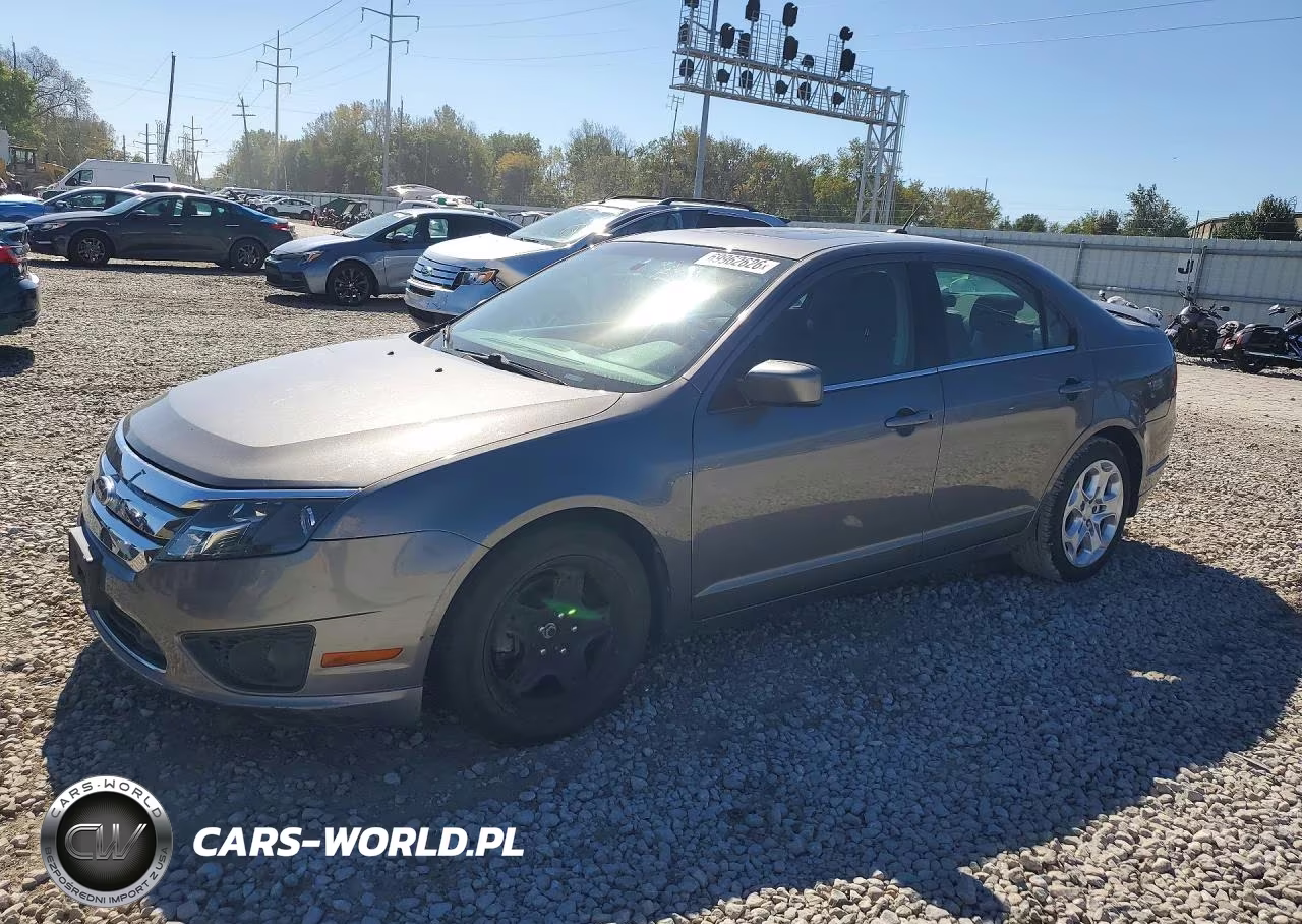 2010 Ford Fusion Se VIN:3FAHP0HA3AR393298 - 1