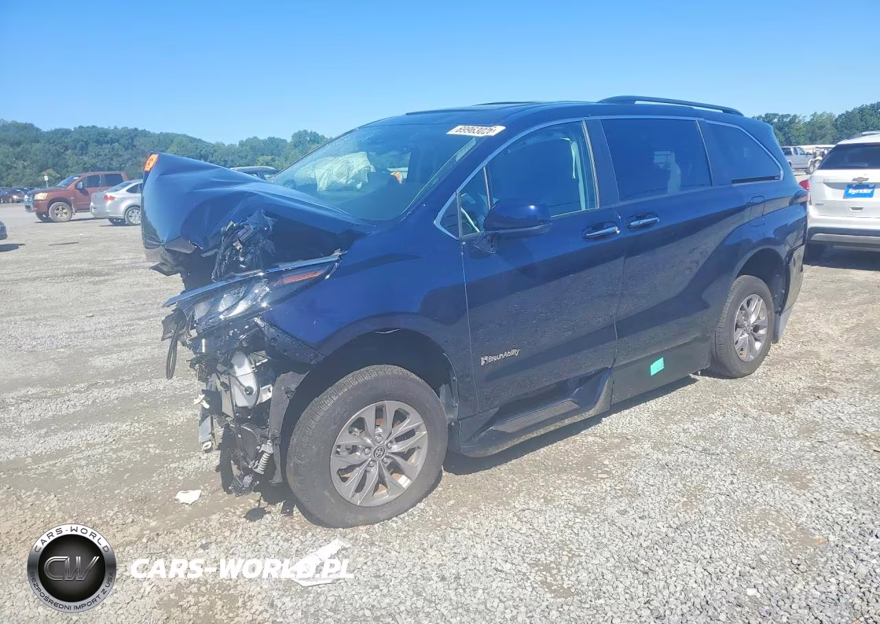 2024 Toyota Sienna Xle VIN:5TDJRKEC5RS213108 - 1