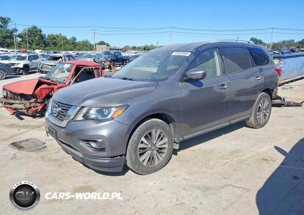 2017 Nissan Pathfinder S VIN:5N1DR2MM7HC695115 - 1